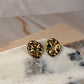 Arete pasita mini dorado