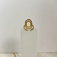 Anillo óvalo golden