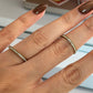Anillo brillitos dorado