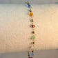 pulsera piedra colores