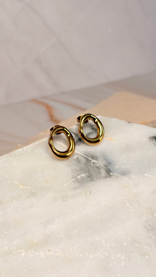 Aretes Olivia Mini Dorado
