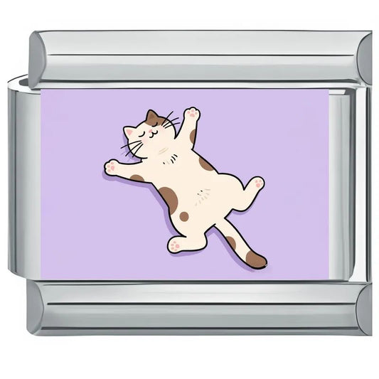 Charm Purple Cat