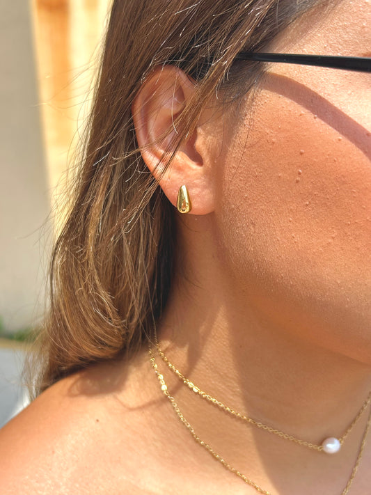 Aretes Tear Gold