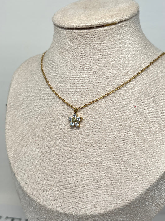 Collar Flor Diamond