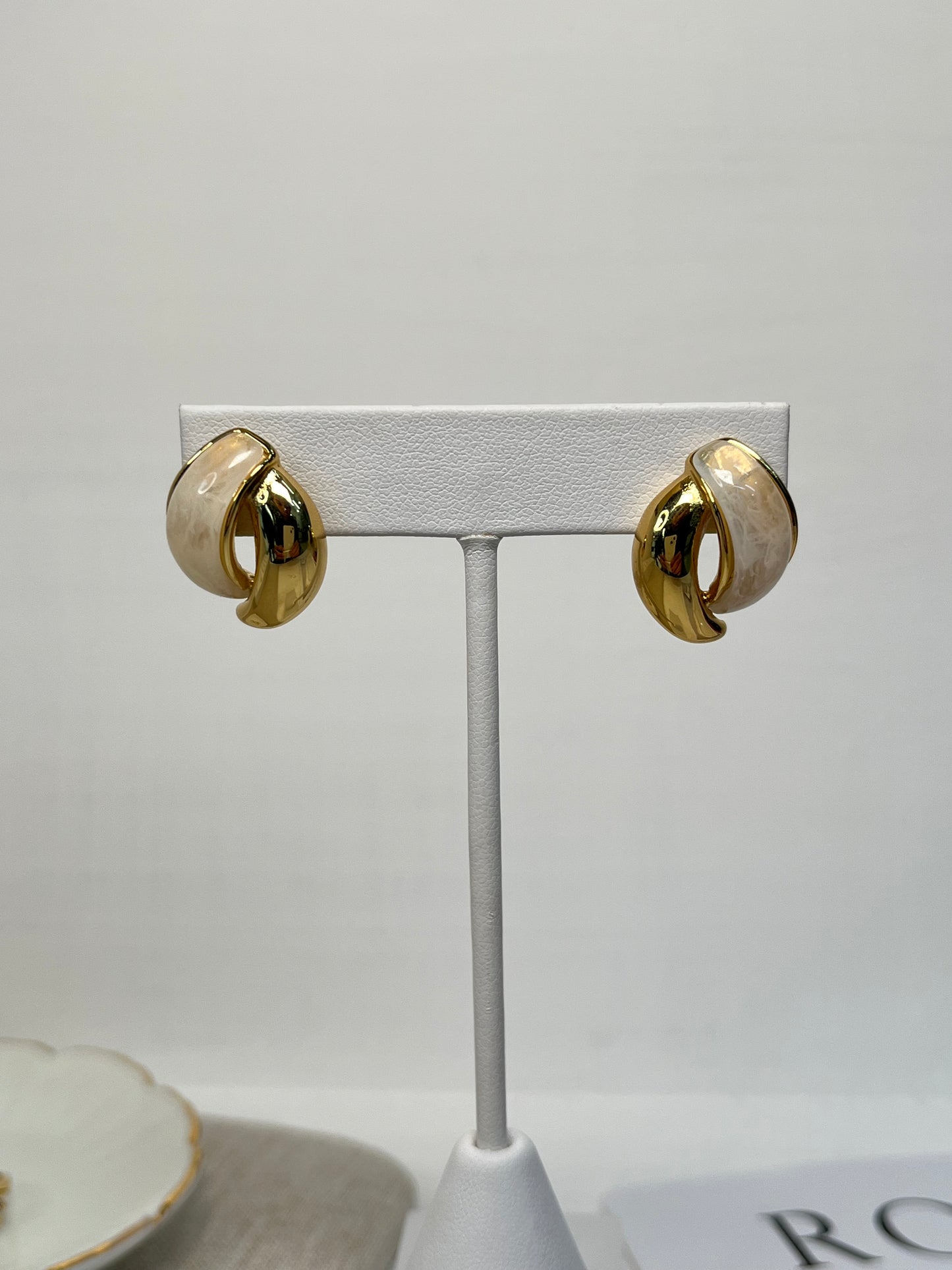 Aretes Marmol Chunky Mini