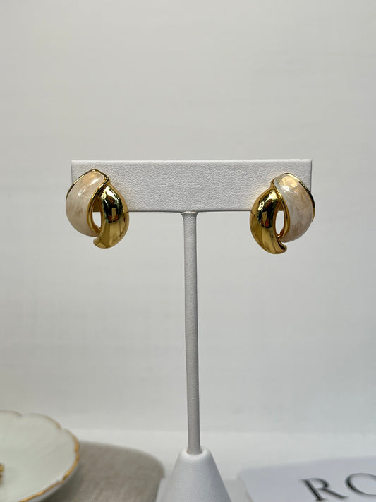 Aretes Marmol Chunky Mini