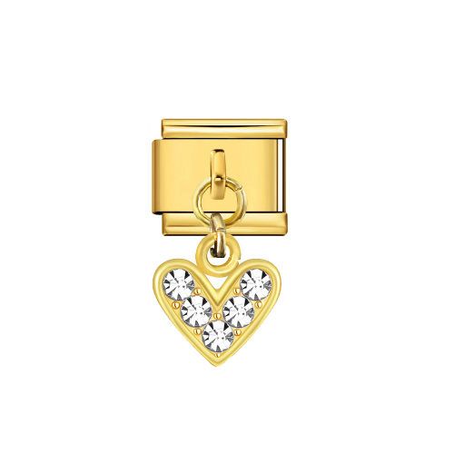 Charm Diamond Heart