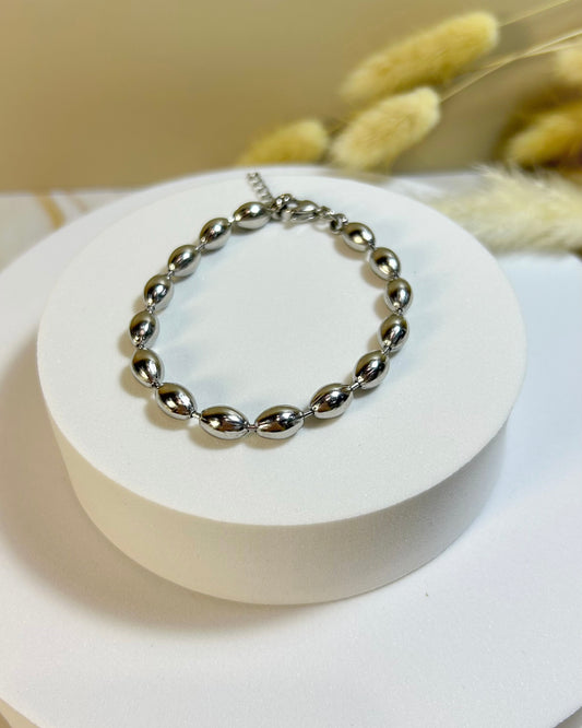 Pulsera Maxi Bubble Plata