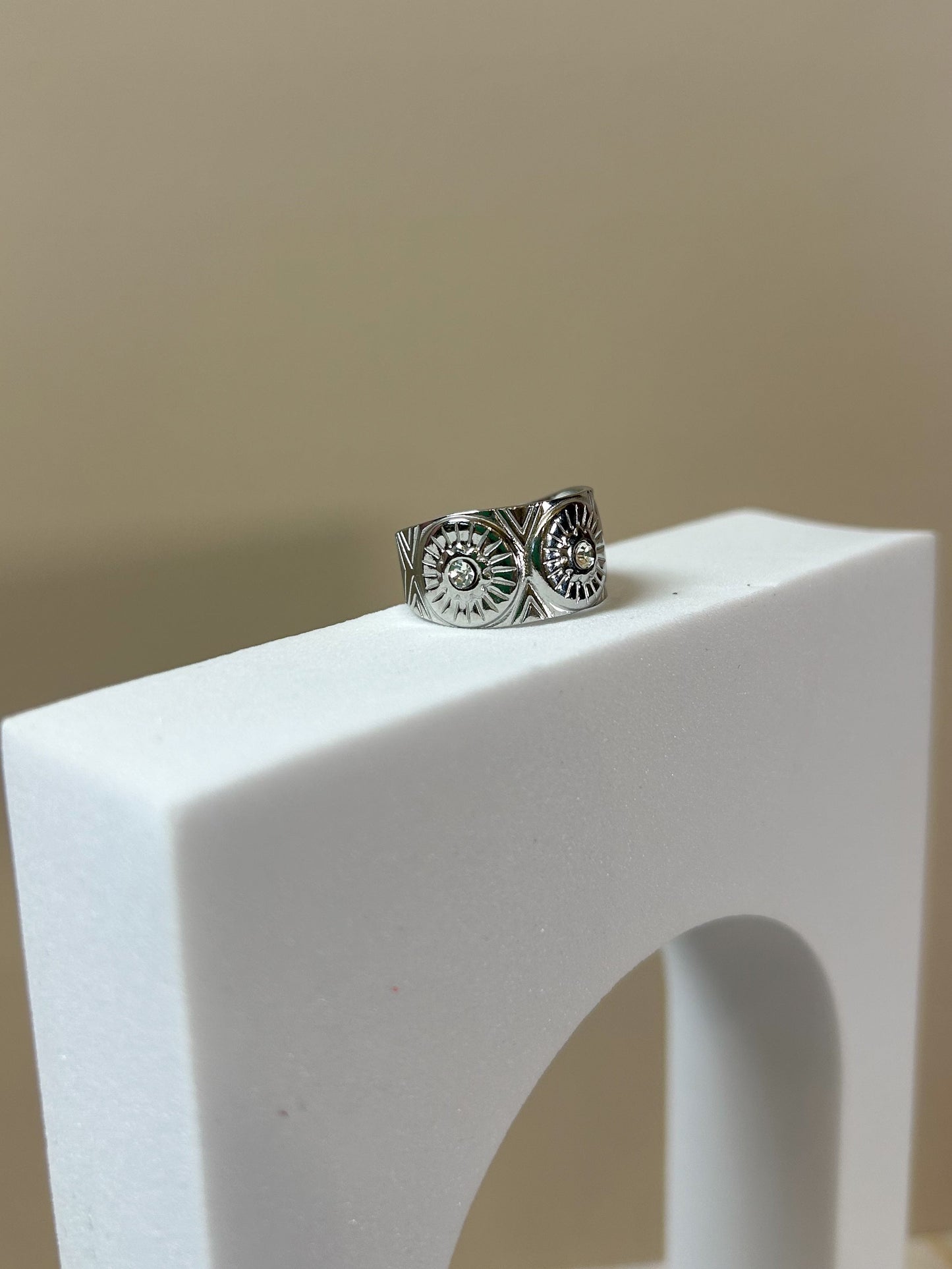 Anillo Radiante silver