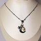 Collar luna charm plata