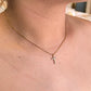 Collar Cruz Diamond Dorado