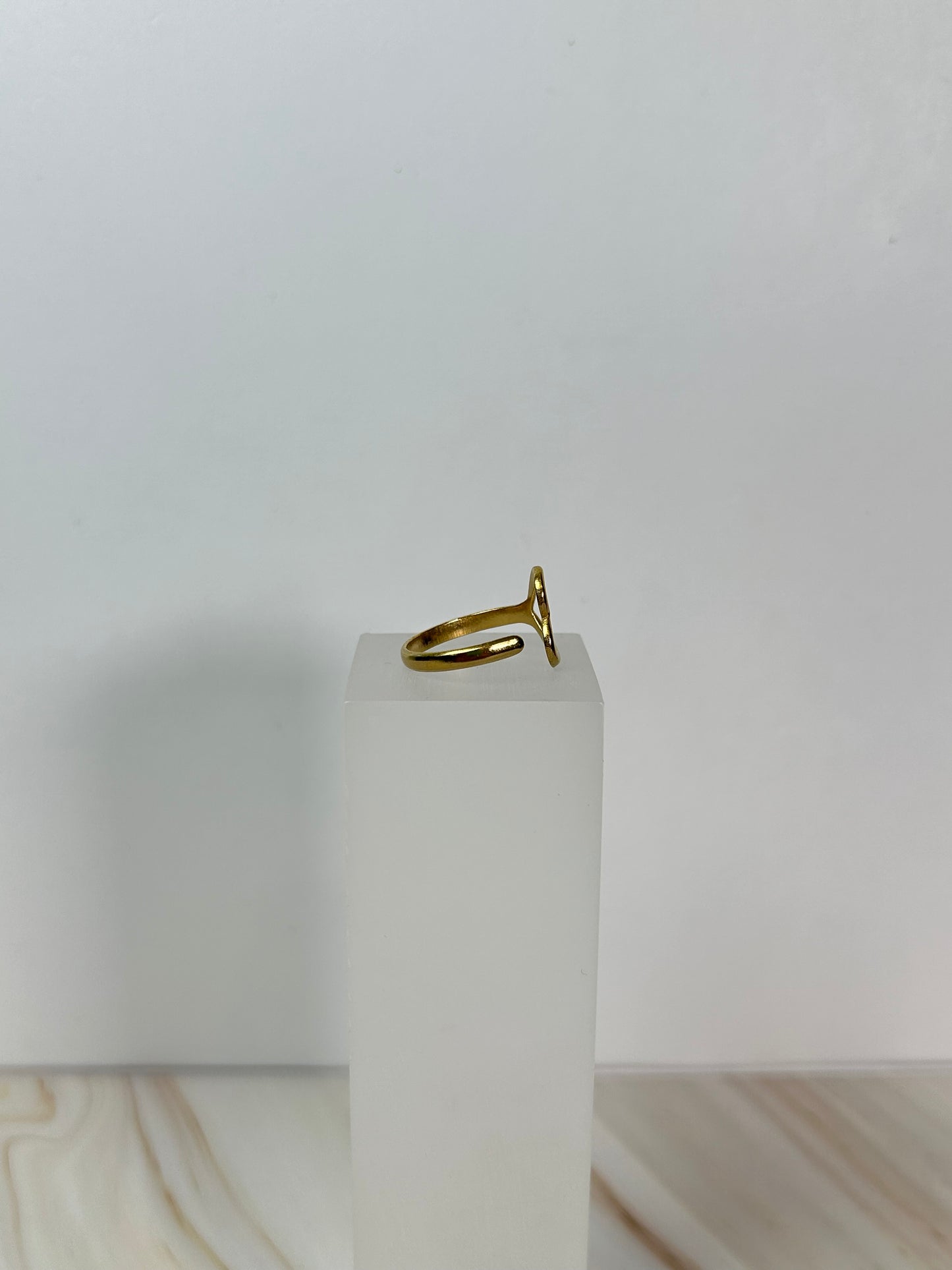 Anillo flecha corazón