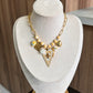 Collar talavera amarillo
