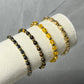 Pulsera Piedras Amarillo