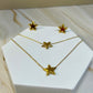 Collar, Aretes & Pulsera Star