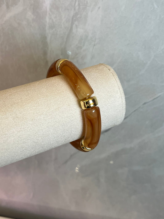 Pulsera Brown Marmol