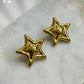 Aretes Maxi Estrella Dorado