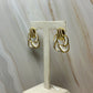 Aretes pantera blanca