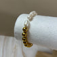 Pulsera Golden pearls
