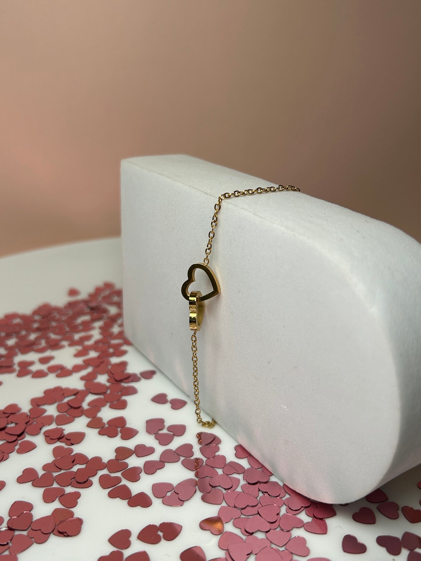 Pulsera double corazón