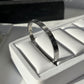 Brazalete Heart Diamond Plata