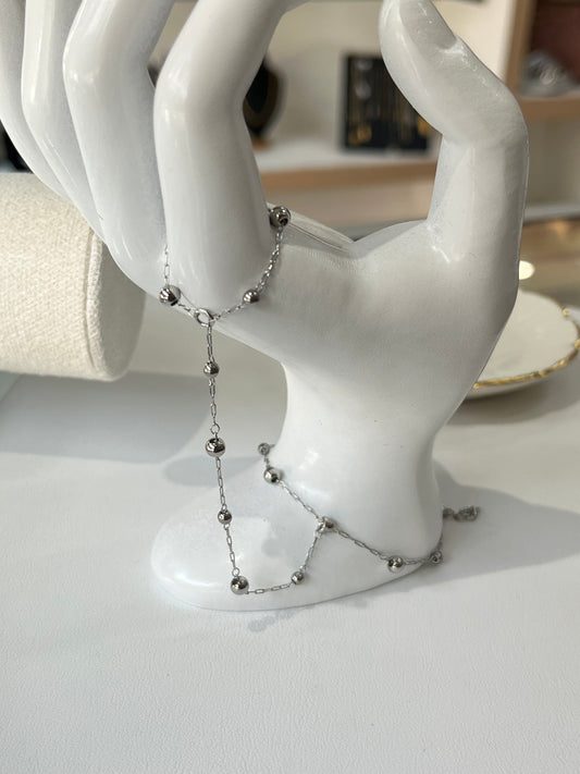 Pulsera & Anillo Plata