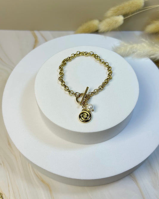 Pulsera Athenas Caracol