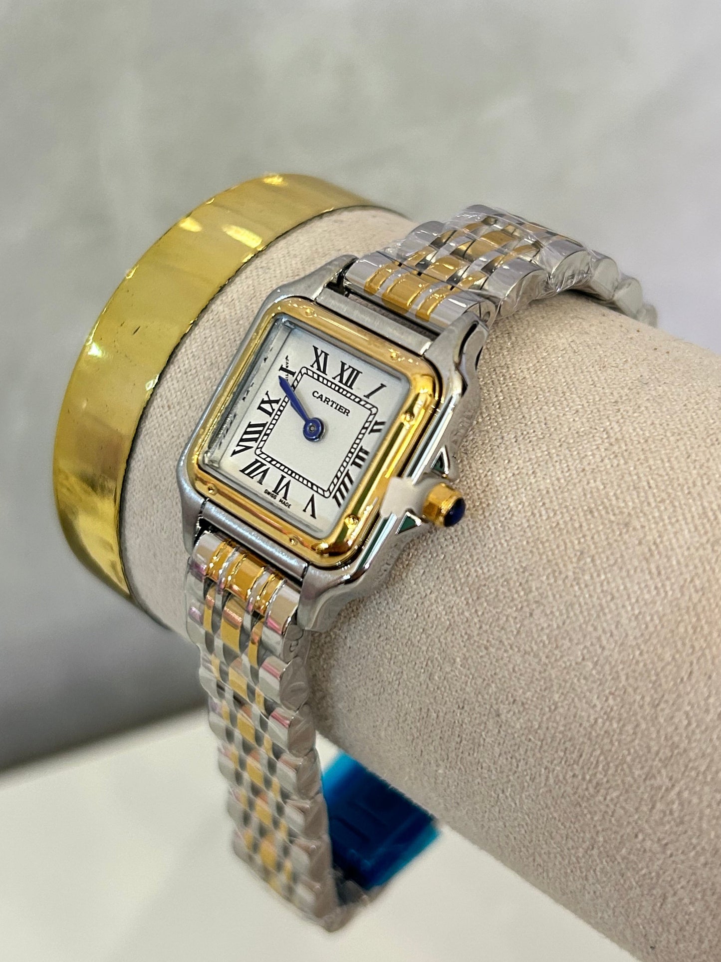 Reloj Cárter bicolor