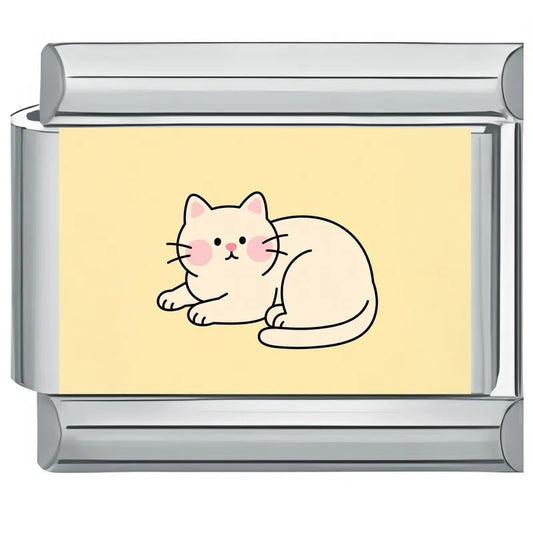 Charm Yellow Cat