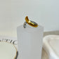 Anillo Drop Bicolor