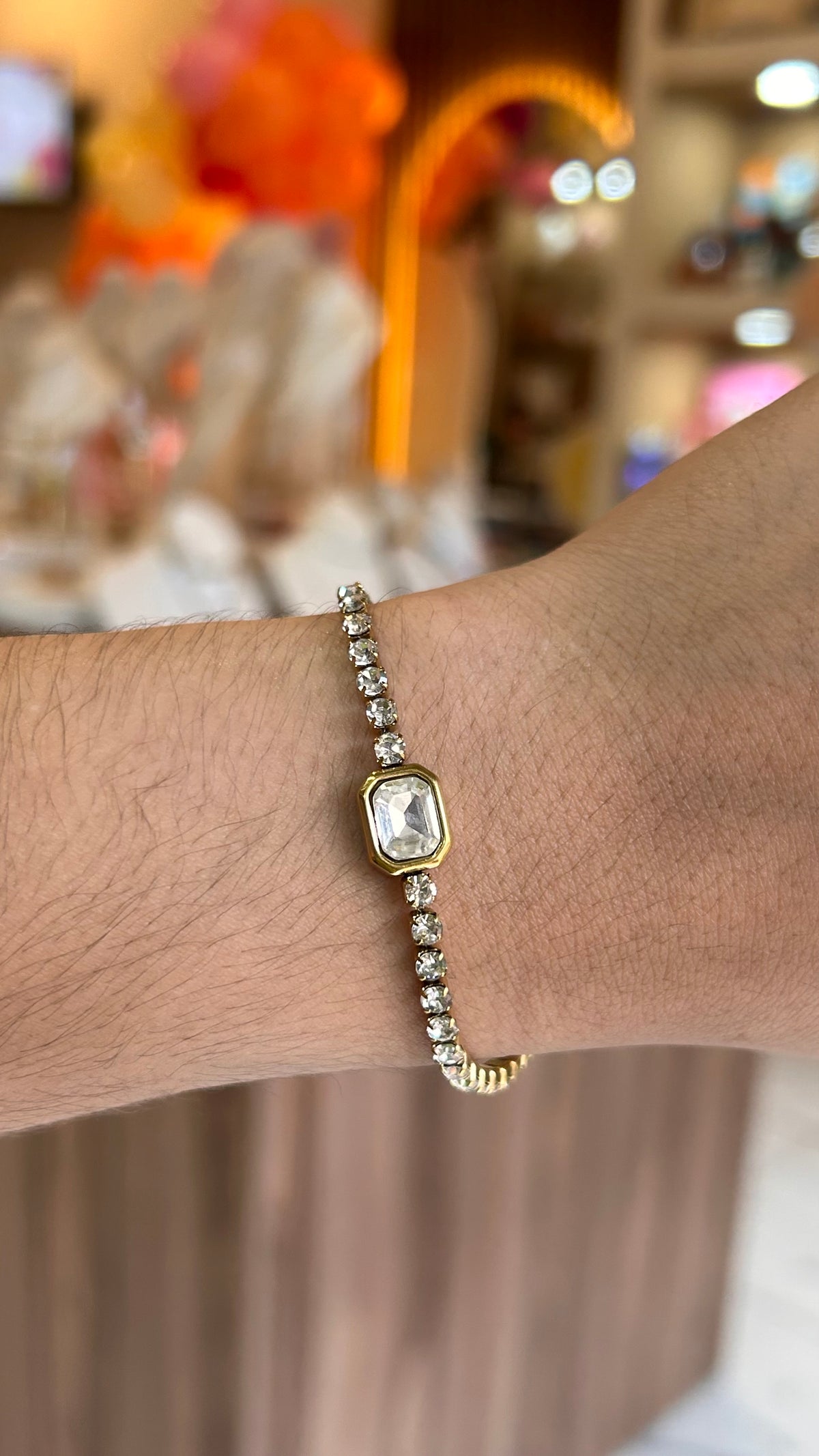 pulsera blim blim blanco