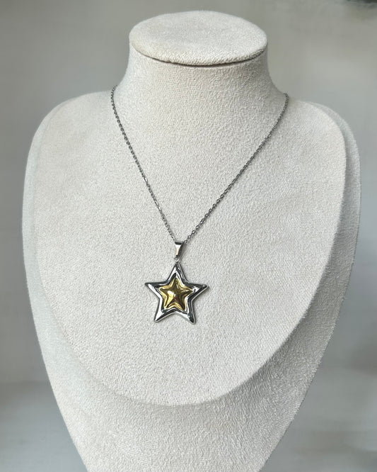 Collar Estrella Bicolor