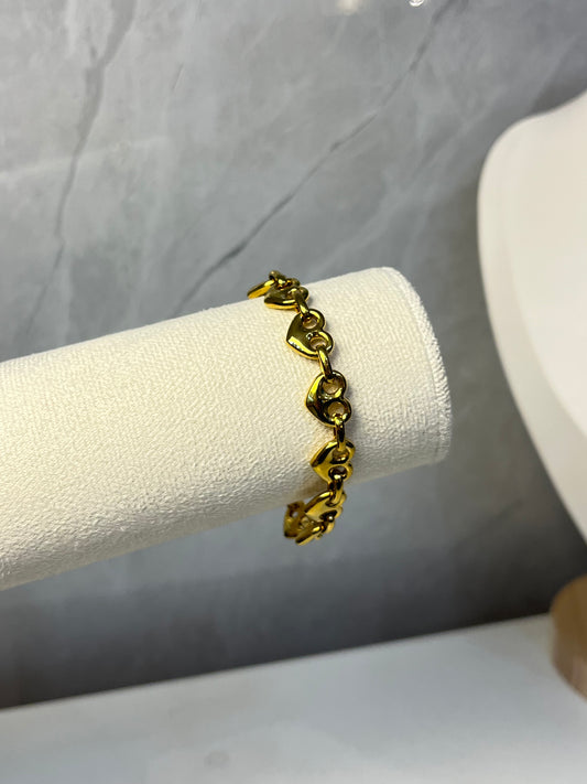Pulsera Corcho Heart