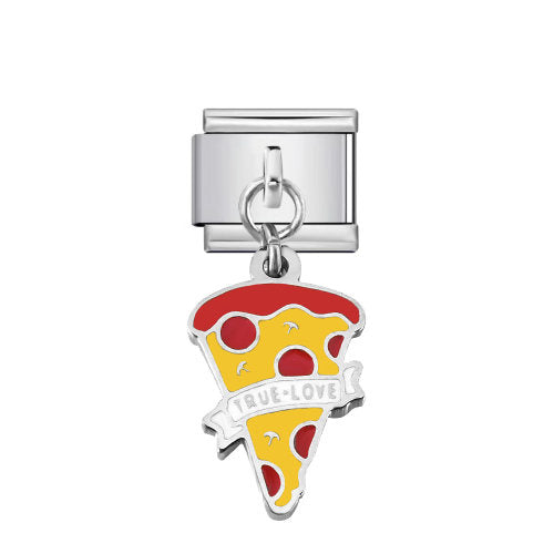 Charm Pizza Silver