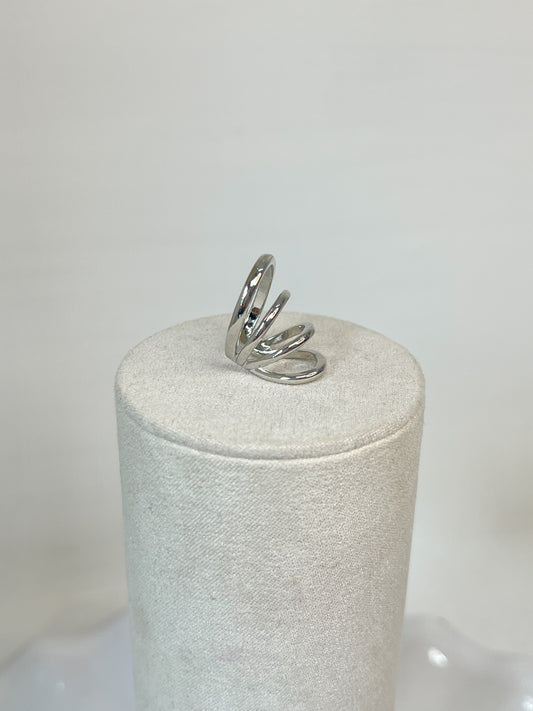 Earcuff Spring Plata