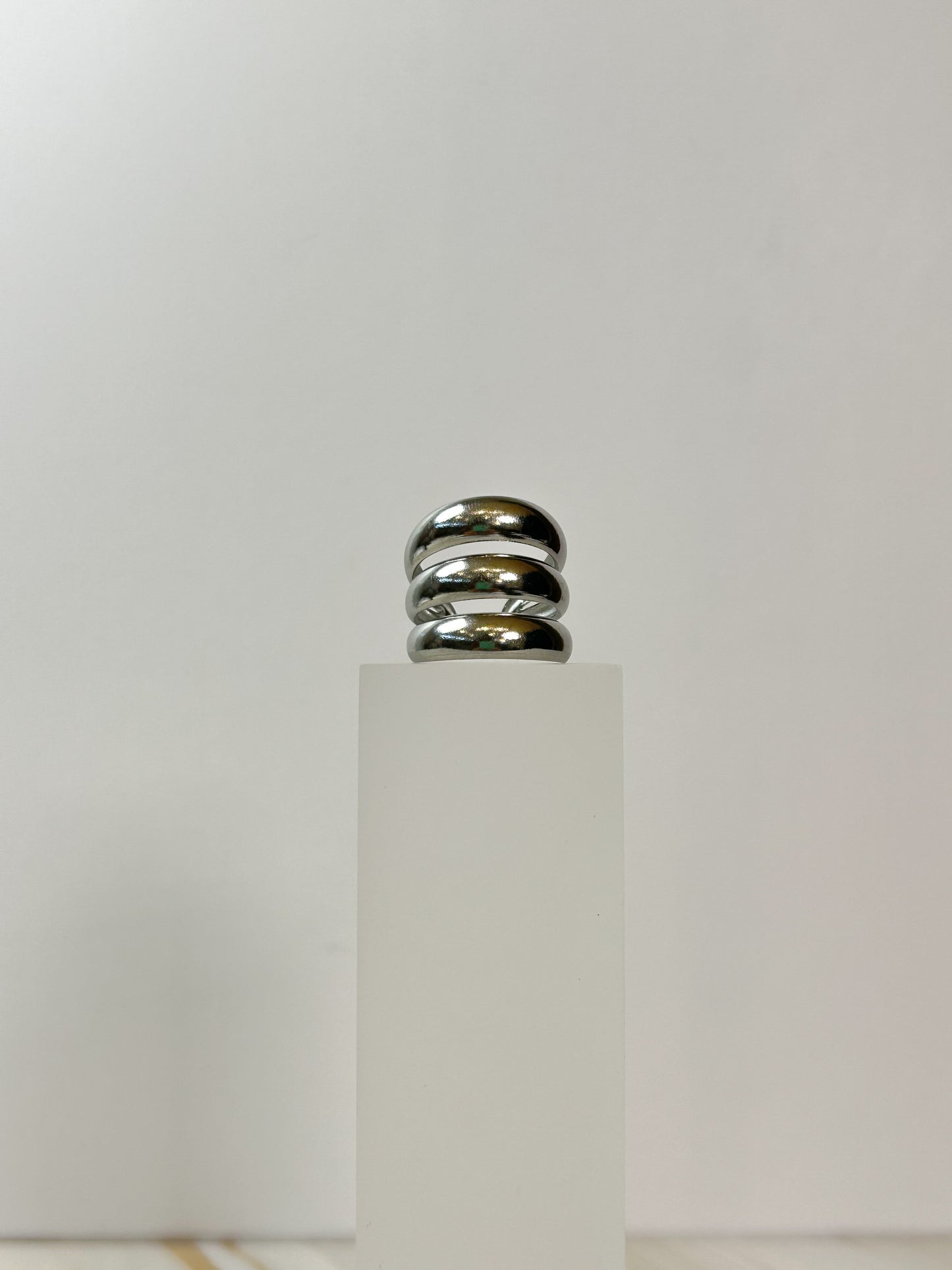 Anillo triple silver