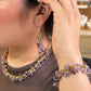 Collar & Aretes piedra hermosas