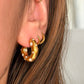 Aretes brillito dorado