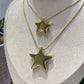 Collar Estrella Ch Globo Dorada