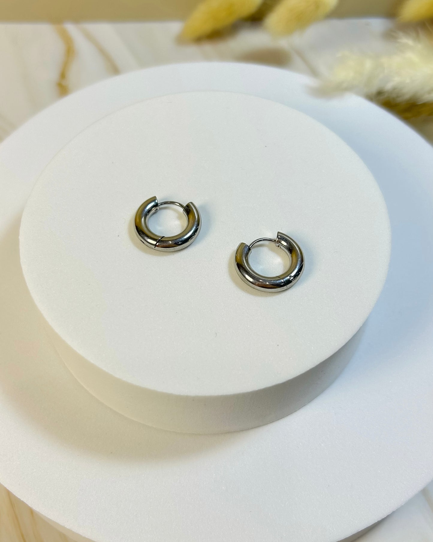 Argollas Basic Silver