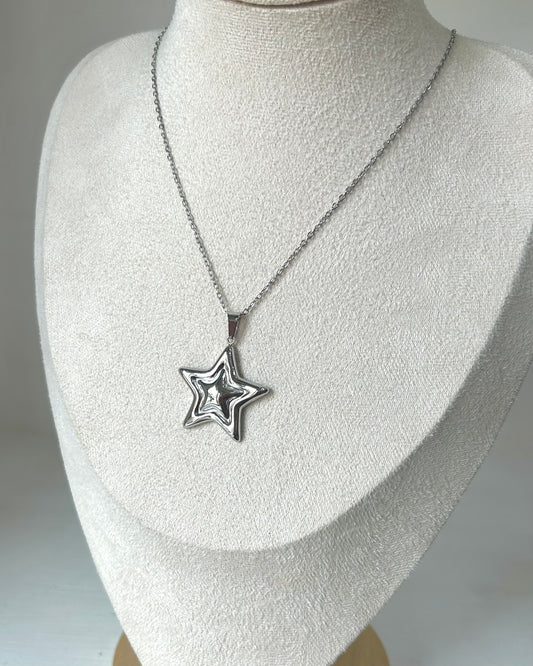Collar Estrella Plata