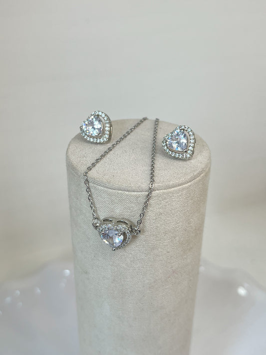 Collar & Aretes Diamond