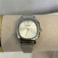 Reloj casio cuadrado plata