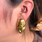 Aretes visaje dorado