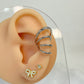 Earcuff Spring Plata
