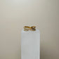 Anillo entrelazado golden