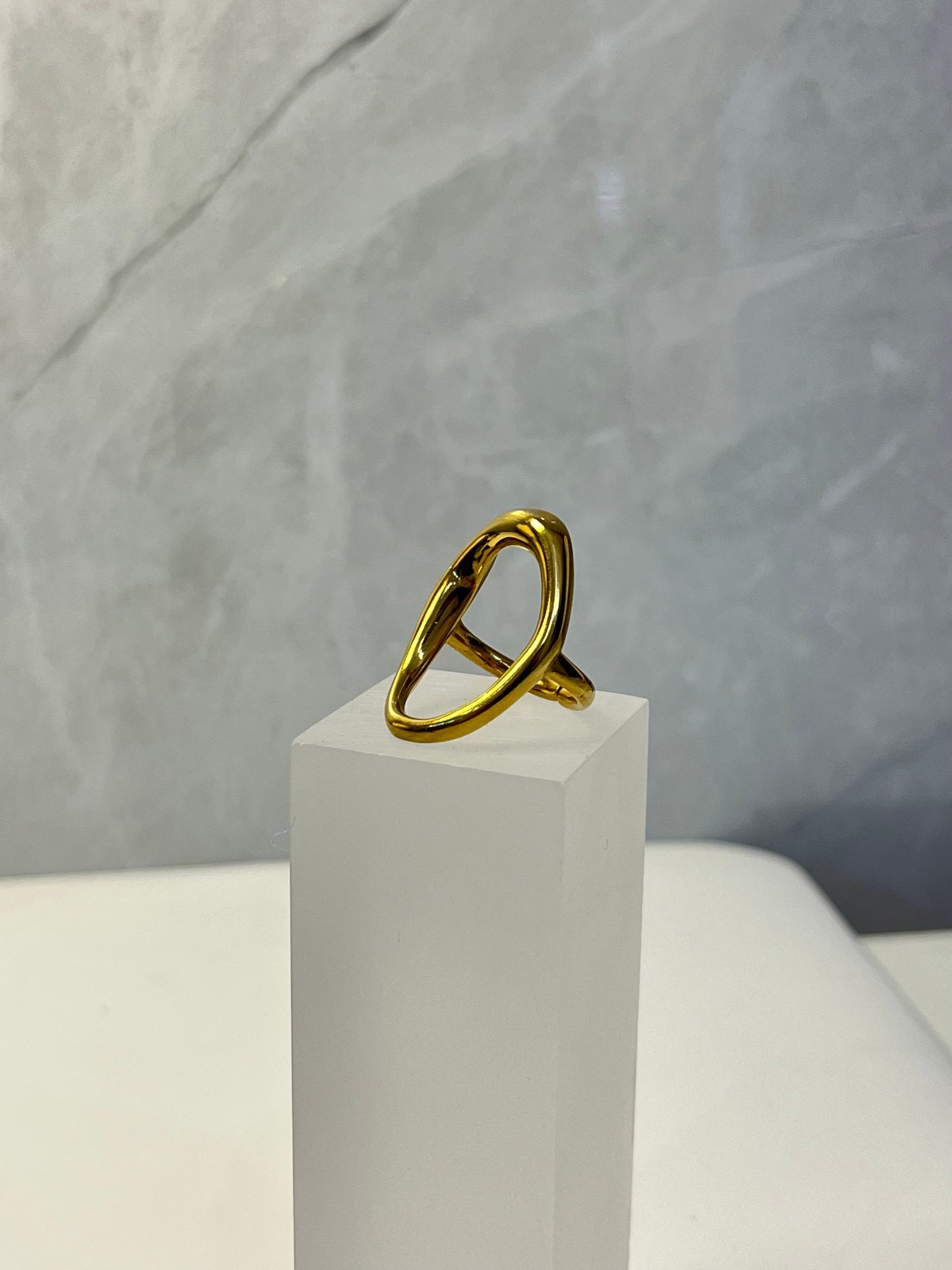 Anillo Olivia Dorado Ajustable