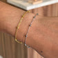 pulsera balines mini plata