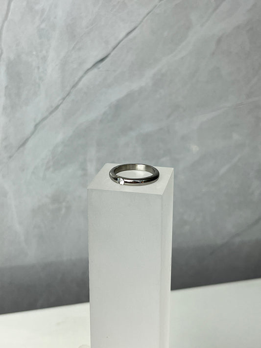 Anillo Diamond Mini plata