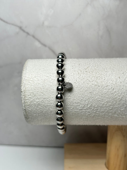 Pulsera bolitas silver
